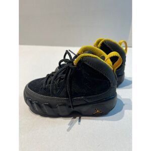 Jordan Air 9 University Gold Shoes in Black Size 5C